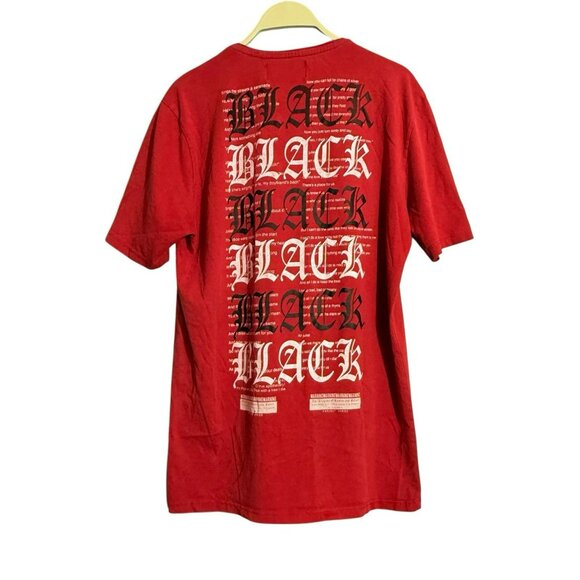 Black Island Skull Skeleton Crossbones Tshirt Men Size L Halloween Horror Devil - Picture 2 of 12